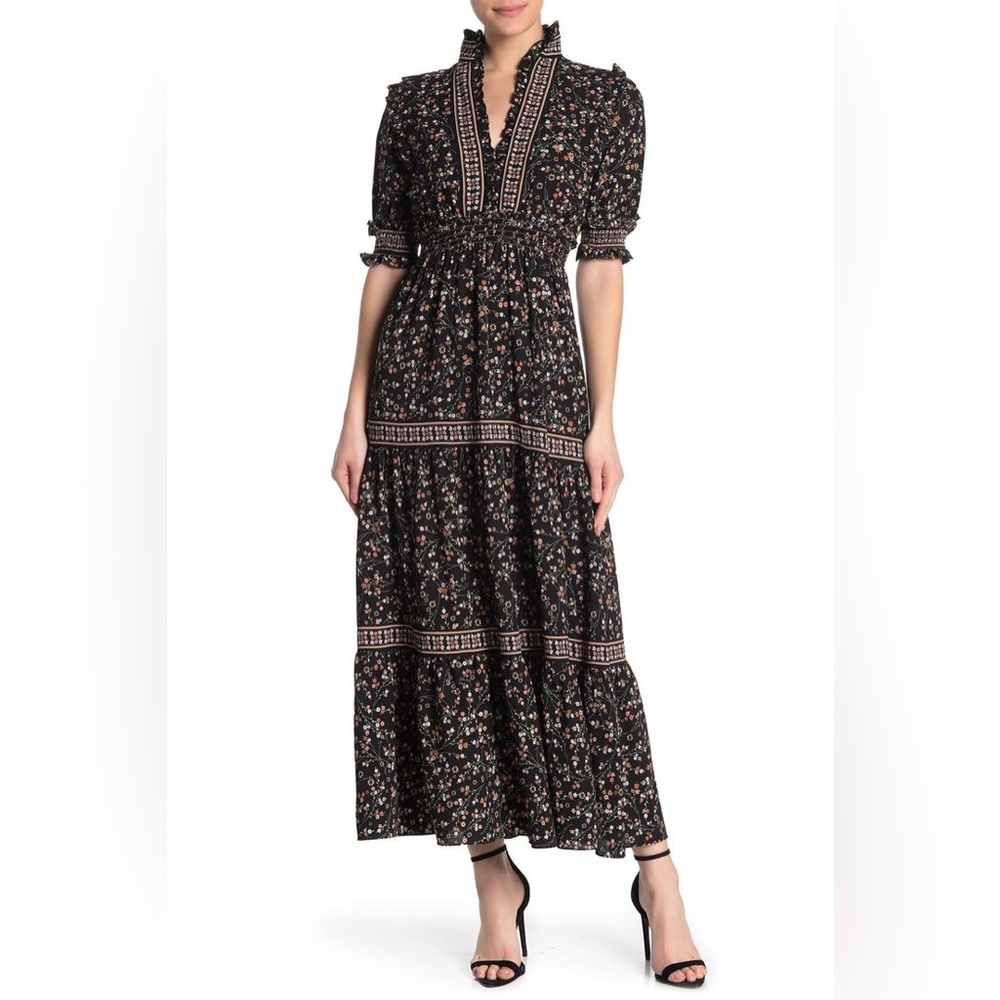 Floral Ruffle Dress
